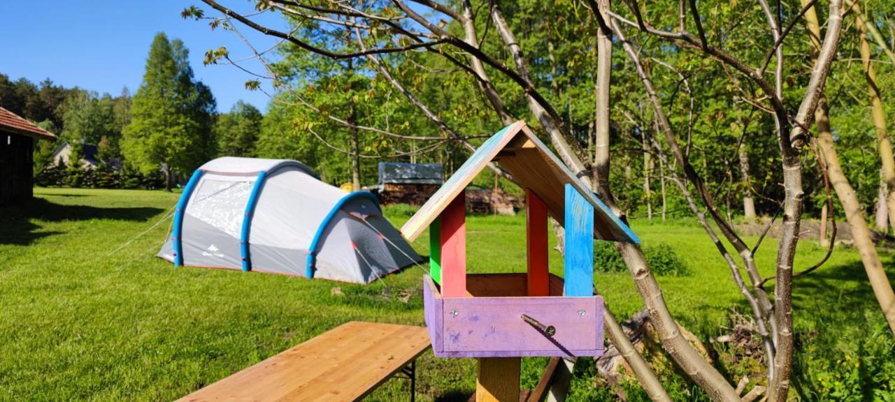 Ferienwohnung & Campingplatz Vor Dem Berg Heideblick Eksteriør billede