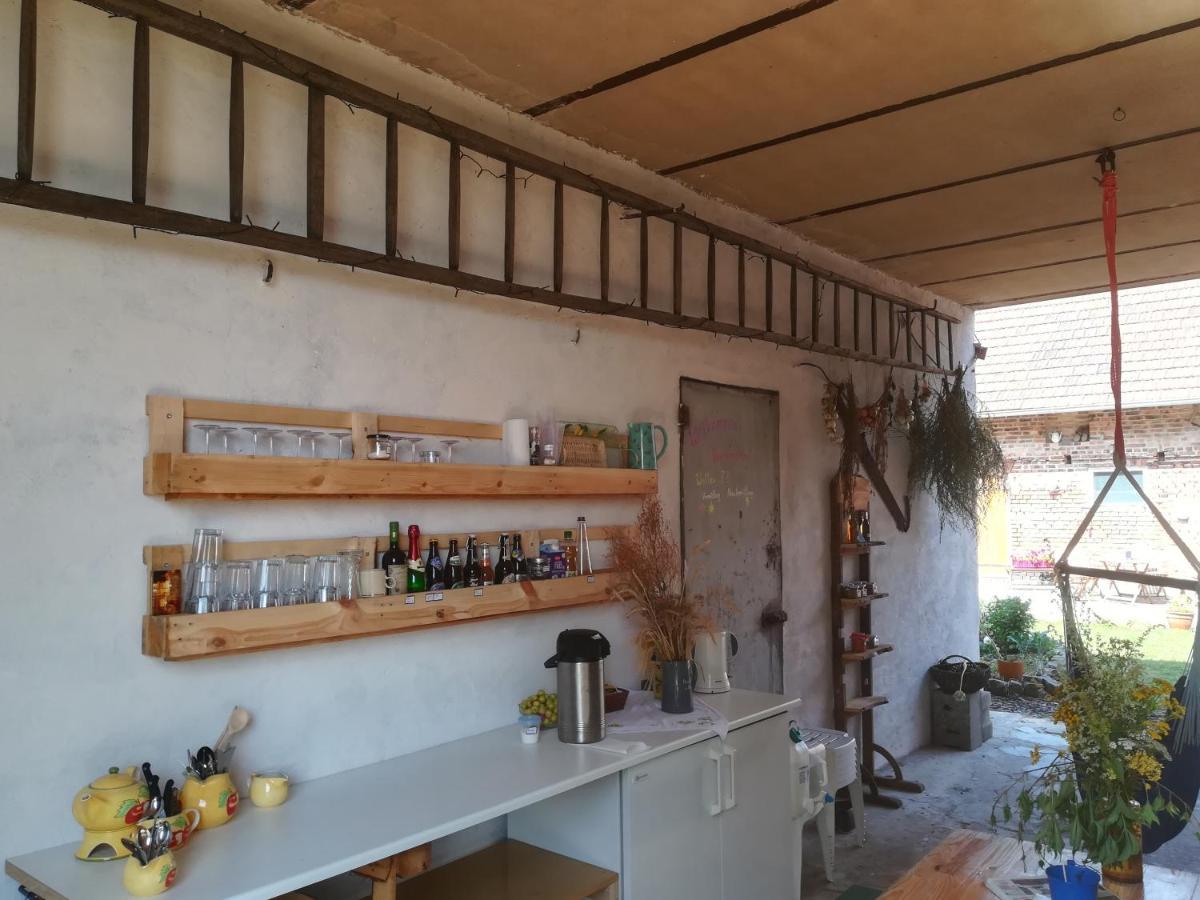 Ferienwohnung & Campingplatz Vor Dem Berg Heideblick Eksteriør billede